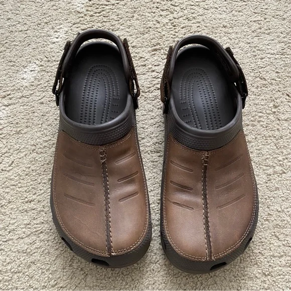 Leather Yukon Mesa Clog Crocs Comfort Crocs Yukon Mesa Crocs  display picture 3